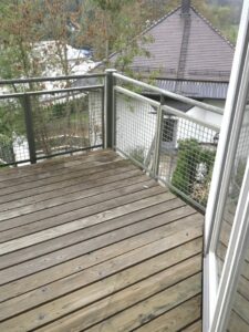 Balkon vn Küche