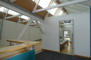 Blick in Zimmer 1