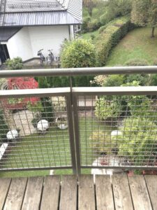 Loggia mit Blick