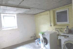 Waschküche für Waschmaschine