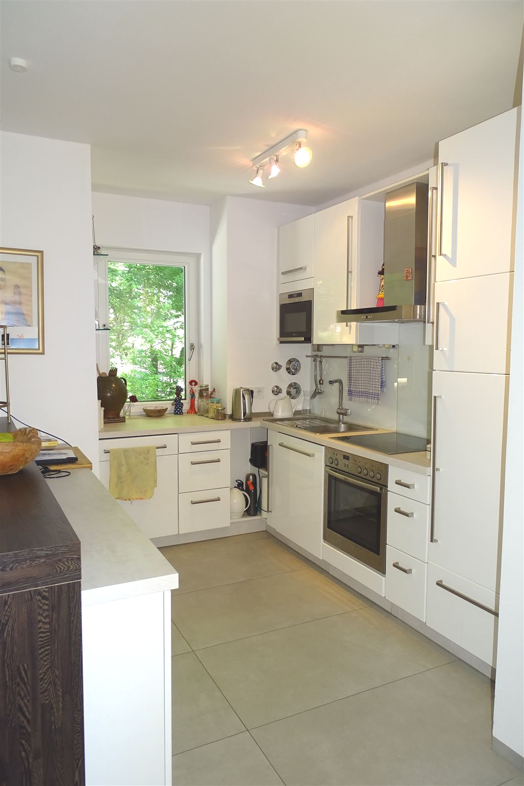 Offene Küche mit EBK