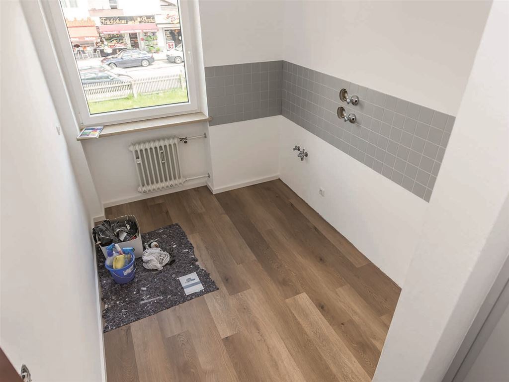 Küche ohne Fliesenspiegel