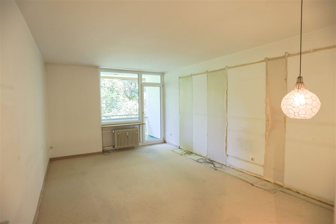 Wohnzimmer mit Westloggia