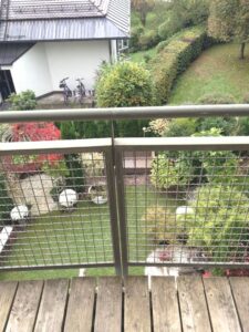Loggia mit Blick
