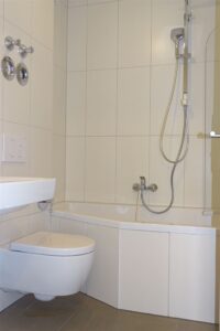 Wannenbad Schlafzimmer