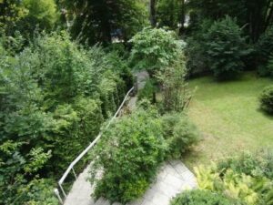 Garten von oben