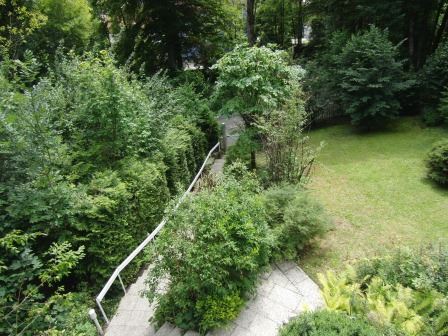Garten von oben