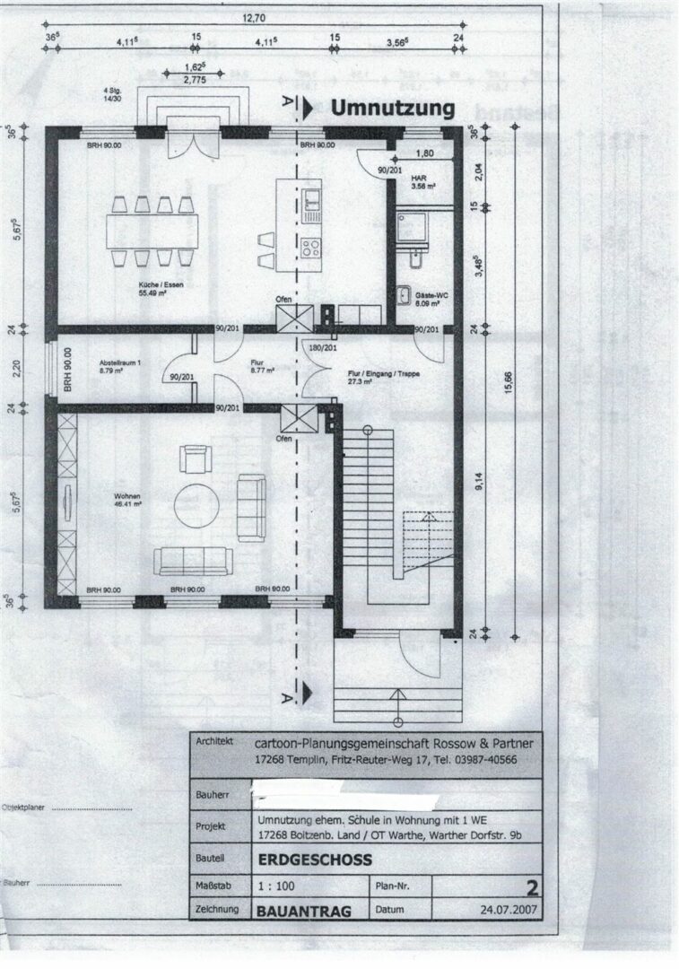 Grundriss EG