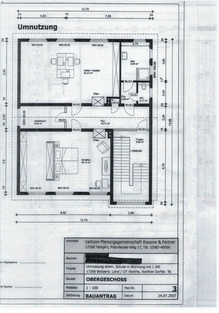 Grundriss OG