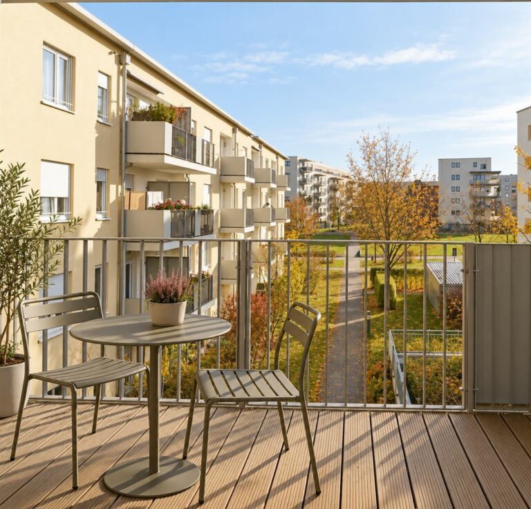 Blick in Innenhof