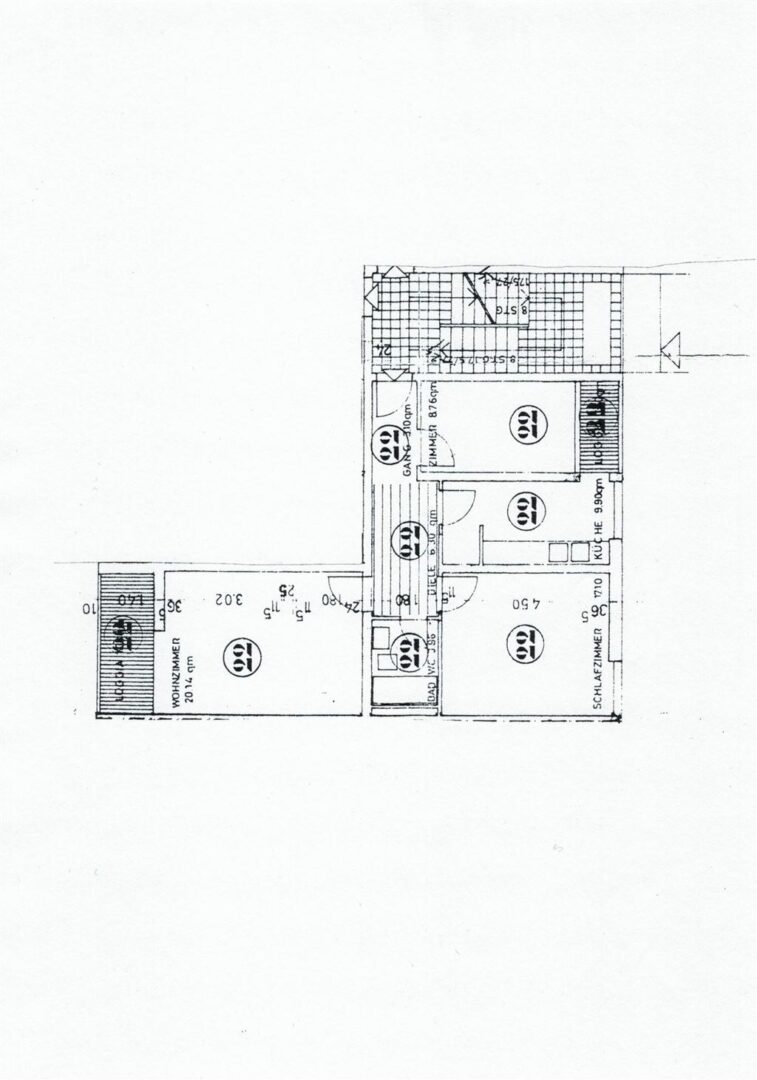 Grundriss Whg. 22