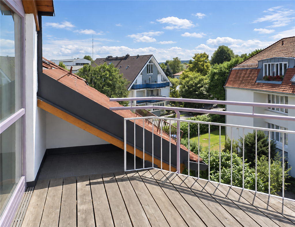 West-Terrasse vom Wo.-Zi.
