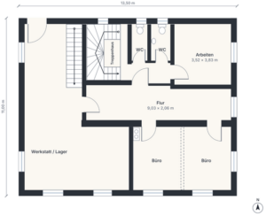 Grundriss-Erdgeschoss - ca. 125 m²
