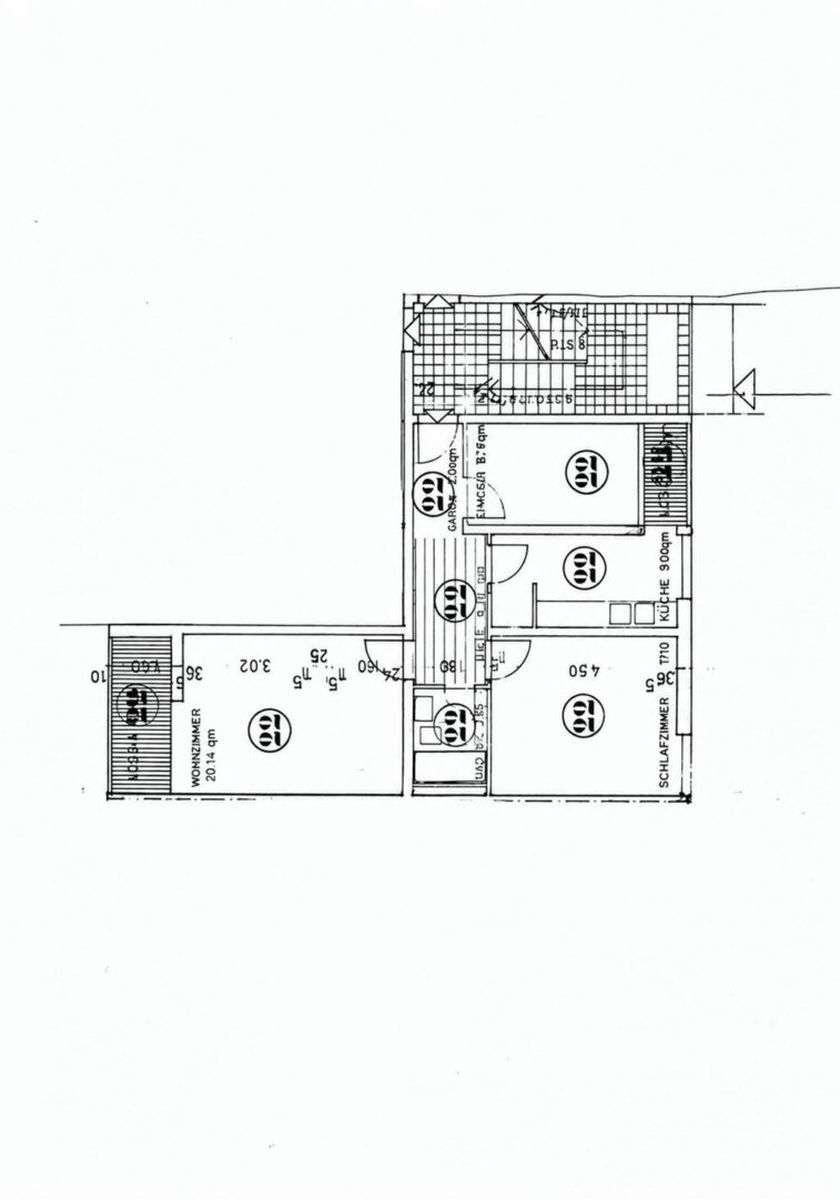 Grundriss Whg. 22
